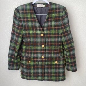 Guy Laroche tweed blazer
